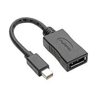 Tripp Lite P139-06N-DP4K6B Adapter Cable 6" MDP/DP ADPTR M/F, BLACK