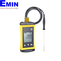 Senseca G1200-T3-WPT3 Quick Response Thermometer (-65.0 ... 1200.0 °C, immersion probe, Ø3 mm)