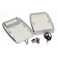 Hammond Manufacturing 1553BGYBAT Battery Door Enclosure Handheld+Battery/ABS 4.62x3.11x0.95" Grey