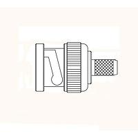 Adam Tech RF1-03-D-20-50 Connectors CRIMP BNC STRAIGHT PLUG-RG59 CAB - RF Connector