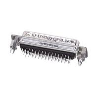 Amphenol Commercial Products L717HDBH44POL2RM5 High Density D-Sub Connectors 44P Sz B Hi Density Pin Straight PCB