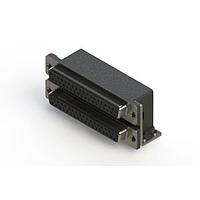 EDAC 662-037-664-051 Dual Port D-Sub Connectors Right-angle Dual Port D-Sub Connector