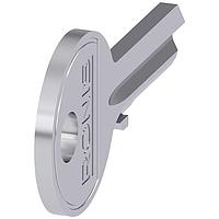 SIEMENS 3SU19500FC800AA0 Key Lock 455 KEY RONIS LOCK NO. 455