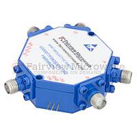 FairviewMicrowave FMSW6223,  Field Replaceable SMA SP4T PIN Diode Switch (50 Ohm, 500MHz - 18 GHz, +20 dBm, SMA Female)