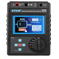 ETCR ETCR8600B Leakage Protector Tester (5mA~1000mA, 16 gears, 0ms~999ms, AC 0~600V)