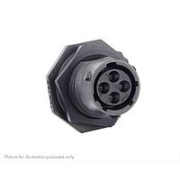 Eaton Souriau-Sunbank UTSX7104S Receptacles Jam nut receptacle, without backshell, for 4 female contacts, IP68/69K