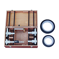 MITUTOYO 468-975 Digital 3-Point Internal Micrometer Set (100-200mm; 0.001mm)