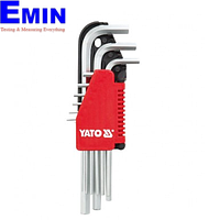 YATO YT-0508 10PCS Extra Long Arm Ball PointHex Key Set (2.0mm ~ 12.0mm)