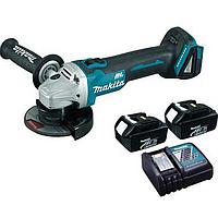 MAKITA DGA408RTJ1 Angle Grinder (18V:5Ah)