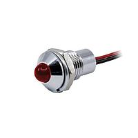 VCC CC-1-3036-9912-I Panel Mount Reflector LEDs PMI Dia .319" (8.10mm) Red 48V