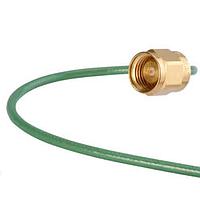 HUBER+SUHNER Microbend SR-8 RF Cable Assemblies Assembly: microbend_R cable with male SMA plug and female SMP connectors. Length: 8 Inches