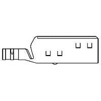 AMP Connectors - TE Connectivity 520463-1 Shield 6 SDL RND SHIELD BTTM BULK PKG
