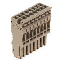 Weidmuller 1815540000 Pluggable Terminal Blocks ZP 2.5/1AN/8