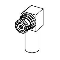 Radiall R222900310 Connectors SMP / RIGHT ANGLE PLUG CRIMP TYPE CABLE 2/50 S
