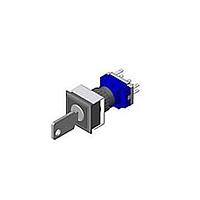 EAO 61-2101.0/D313 Switch Actuators Keylock switch actuator 2 positions square, flush, IP 65
