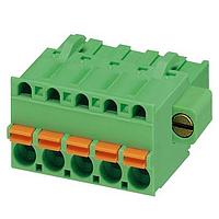 PHOENIX CONTACT 1966907 Plugs 5 Pos 5.08mm pitch Plug 24-12AWG Spring