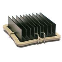 Advanced Thermal Solutions ATS-53350K-C1-R0 Component maxiGRIP BGA Heat Sink w/Attachment, Straight Fin, Black, T766, 35x35x14.5mm