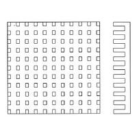 Wakefield Thermal 630-60AB Component Omnidirectional Pin Fin Heat Sink for 35mm BGA, 35x16.5mm