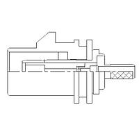 Amphenol RF FA1-NISP-C01-0 Connectors RG174 188 316 MALE ST FAKRA SMB