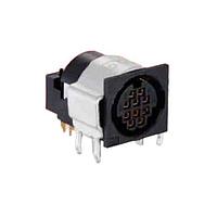 Hirose Electric HR12-10RC-10SDL(02) Standard Circular Connector 10P F R/A RECEPT T/H MINI CIR DIN TYP CO