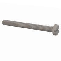 Essentra Components 010440P118 Pan Slotted Pan Slotted Screw, #4-40 Thread, 1 3/16 Lg