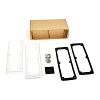 Bud Industries EXN-23363-GDP PCB Enclosure Extruded Aluminum Enclosure Gold with Plastic Cover (2.4 X 7 X 3.5 In)