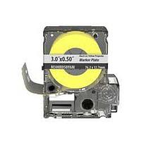 Panduit M300X050Y6M Non-Adhesive PXE Cassette, Marker Plate, Polyester, 3