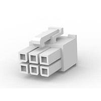 AMP Connectors - TE Connectivity 1586019-6 Receptacle Housing HSG REC 2X03C F/P V0