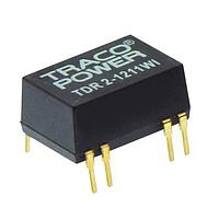 TRACO Power TDR 2-4811WI Isolated Product Type: DC/DC; Package Style: DIP-14; Output Power (W): 2; Input Voltage: 18-75 VDC; Output 1 (Vdc): 5; Output 2 (Vdc): N/A; Output 3 (Vdc): N/A