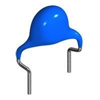 TDK CS45SL2GA150J-NKA Safety Radial Leaded Ceramic Disc Capacitors D: 7mm X1/Y2 15pF SL 5% LS:7.5mm