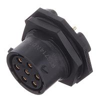 Amphenol SINE Systems RTS714ND7S03 Connectors Receptacle,Jam Nut SZ14