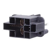 AMP Connectors - TE Connectivity 2120325-1 Headers TAB CONN W/2 COMM UNITS ASSEMBLED