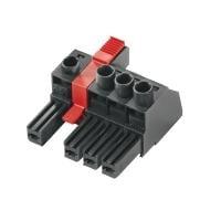 Weidmuller 1156750000 Pluggable Terminal Blocks BVZ 7.62IT/04/180MF4 SN BK BX