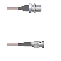 Amphenol Custom Cable Q-1U00V0005072i RF Cable Assemblies N-SJB/HDBNC-SP G316 72I