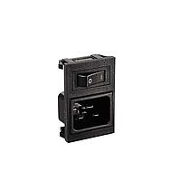 Bulgin BZV49/Z0000/69 Inlets Polysnap Power Inlet Module