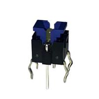 CTS Electronic Components 228FMVALABR Tactile Switches LED tact switch, SMT Gullwing, Olive Green&Amber bulb