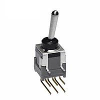 NKK Switches B29AH Subminiature antistatic toggles ON-OFF-(ON) DPDT