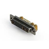 EDAC 630-13W3640-4TA Mixed Contact D-Sub Connectors Right-angle Power Combo D-Sub Connector