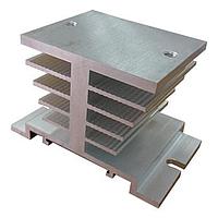 Carlo Gavazzi RHS5050D Heat Sinks Panel mount heatsink, thermal resistance 3.50 C/W a. 25 W, Width x Height x Depth = 80 x 50 x 51 mm, suitable for mounting a single SSR