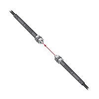 Banner Engineering PIT43UM3-VL Fiber Optic Cables Plastic Fiber, Opposed Mode; Core Dia.: 1 mm; Fiber Length 1 m; Thread M3; Flex Relief; Free cut; Vantage Line