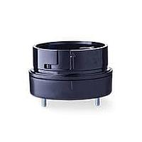 Auer Signal 910720900 Base Modules PC7MS Base for horizontal mounting with pre-mounted fixing screws, with NPT 1/2 thread with pre-mounted fixing screws, black