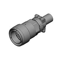 JAE Electronics JK06EK37PN1-F0 Circular MIL Spec Connector 37 Position Panel Mount, Receptacle, Pin Contact, N