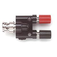 Pomona Electronics 1296 RF Adapters - Between Series DBL W/BLK BASE BNC M