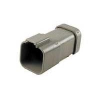 DEUTSCH - TE Connectivity DT04-6P-EP04 Housings REC, 6P, GRY, N, CAP