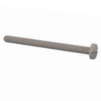 Essentra Components 010632B187 Machine Screw Binder Slotted Screw, #6-32 Thread, 1 7/8 in Lg