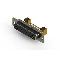 EDAC 630-17W2640-5N1 Mixed Contact D-Sub Connectors Right-angle Power Combo D-Sub Connector