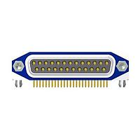 Amphenol CONEC 15-006613 Receptacle 25 Pos Female Solder Pin Angled