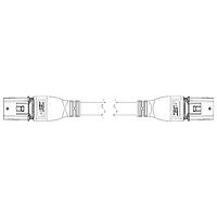 Anderson Power Products 2038KK6-BK Connectors SDG400 PLUG DBL END 6M 30A