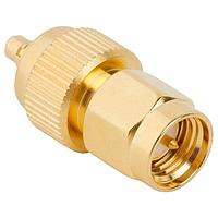 Amphenol RF 242142 RF Adapters - Between Series SMA PLUG TO MMCX PLUG ADAPTER