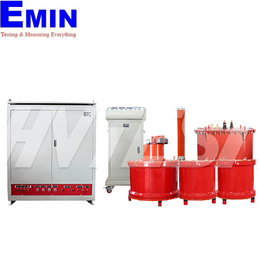 High-voltage resonant test equipment used for AC withstand testing